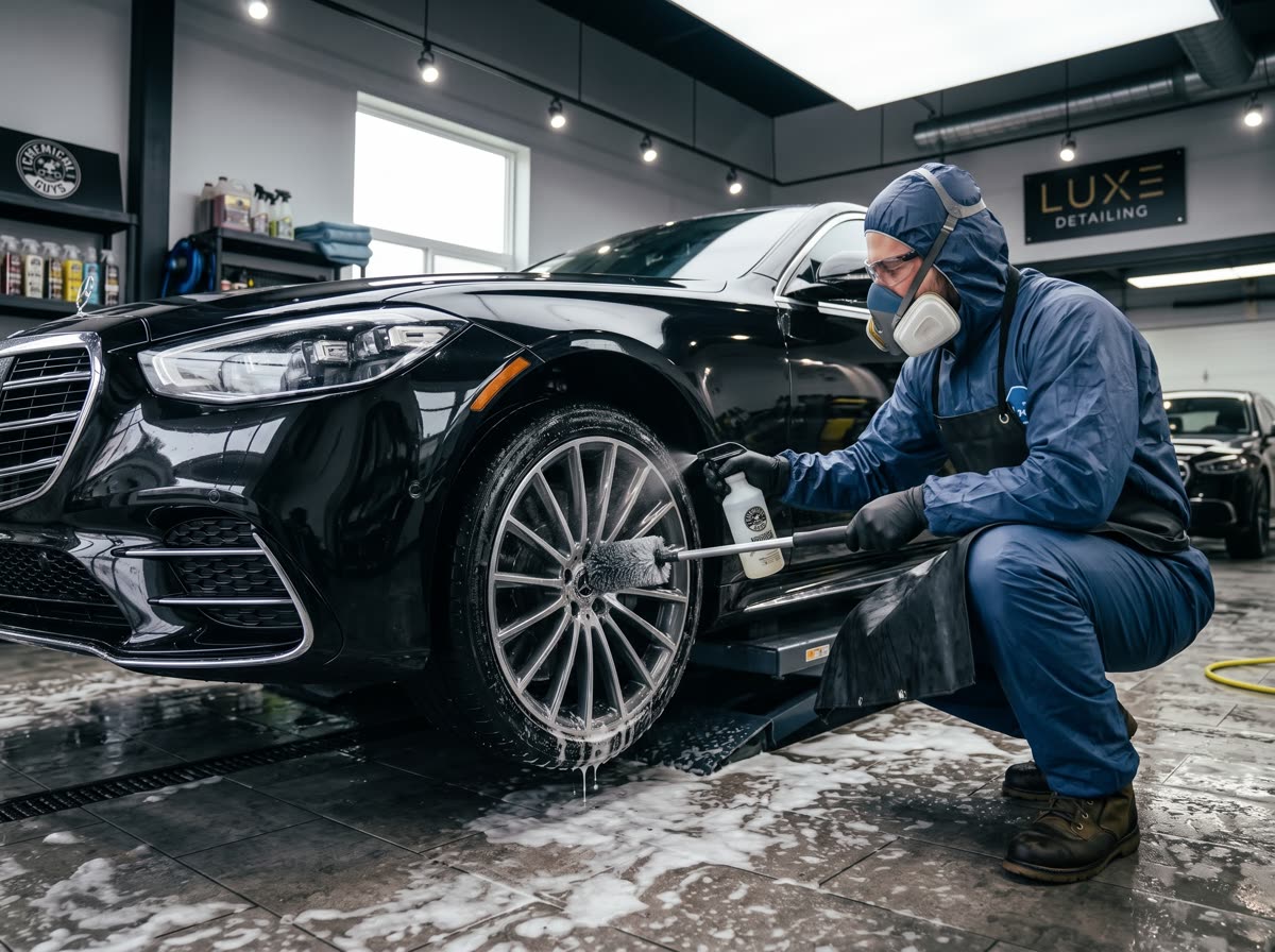 Wheel detailing